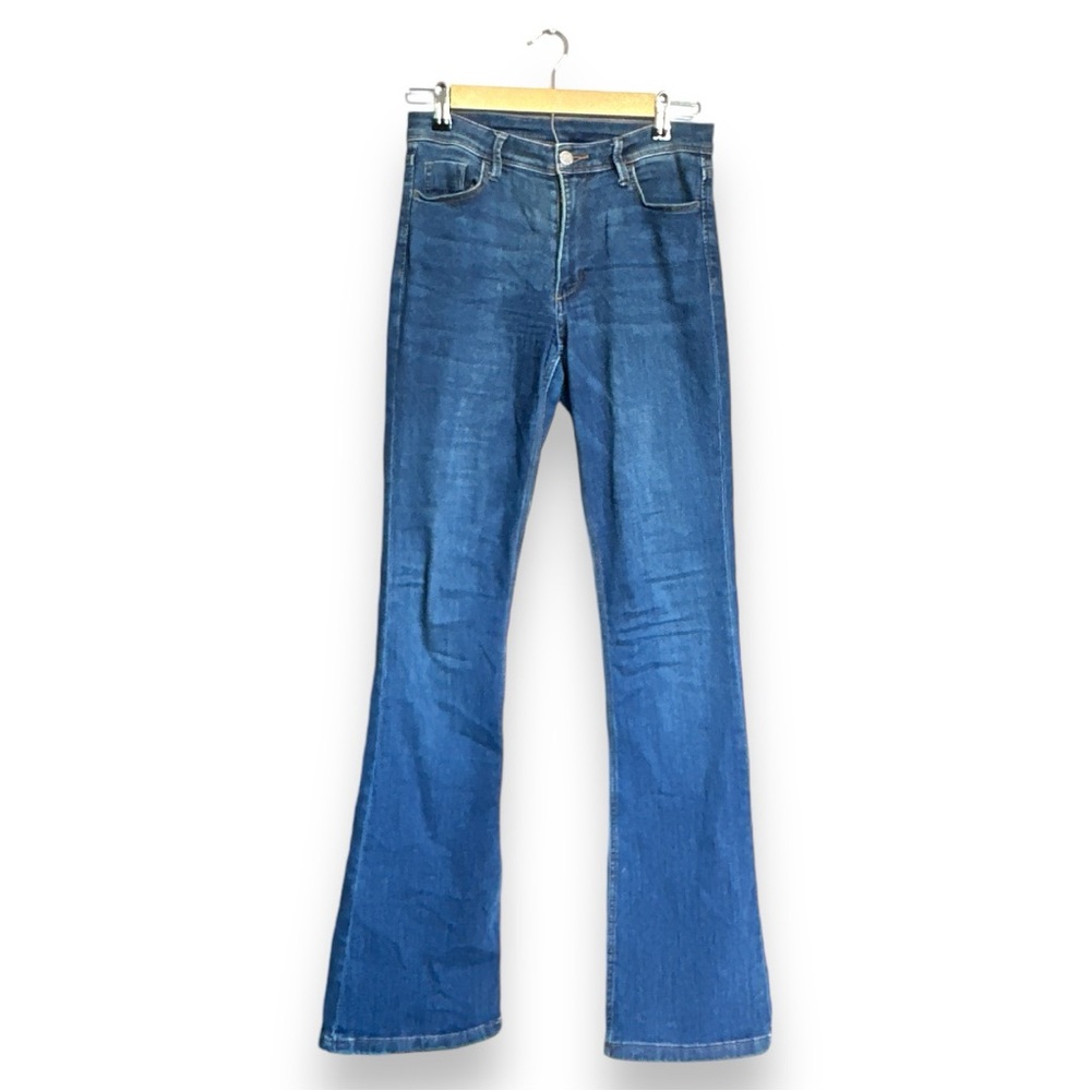 Classic Blue Flared Women's Jeans